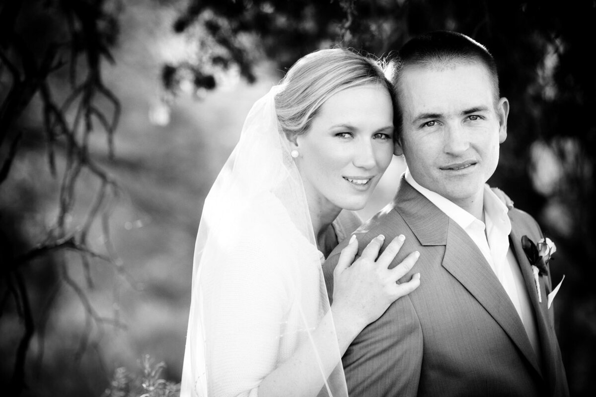 wedding couple at rural outback wedding in Windorah, QLD