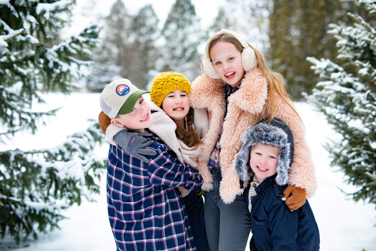 Arenson Acres Winter Family Photography I Megan Norman Photography