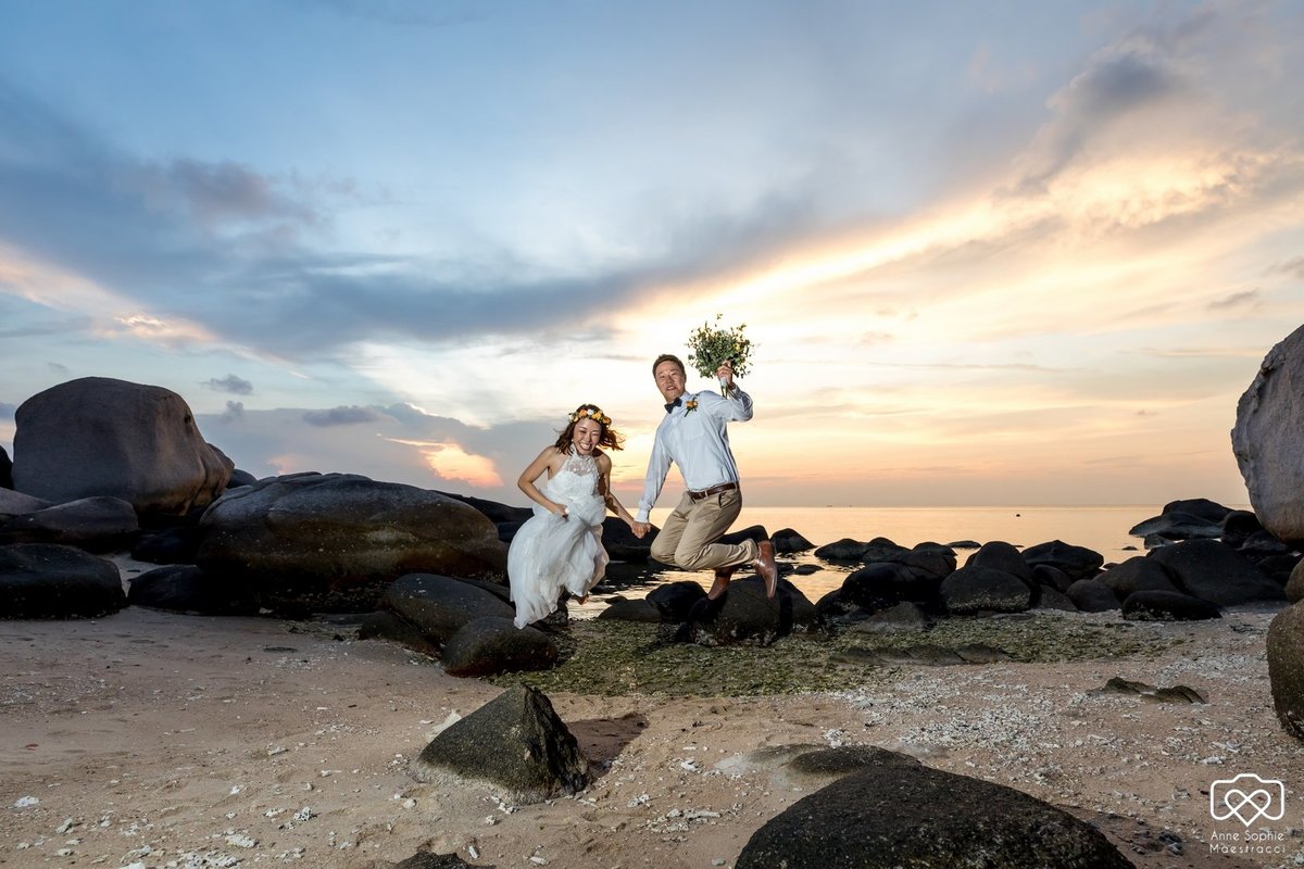 Elopement Beach Wedding Koh Tao Thailand (36)