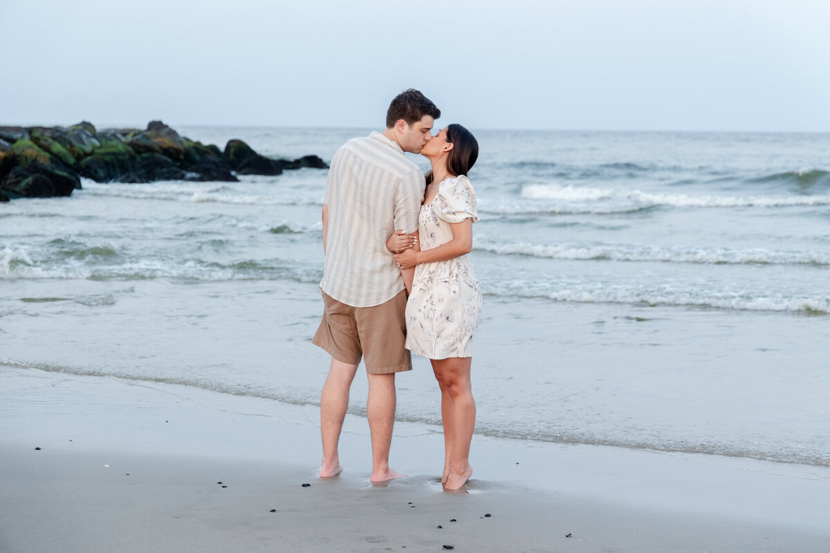 New Jersey Wedding Photographers	Spring Lake, NJ	Beach	Engagement Session	Summer August	Elegant Luxury Artistic Modern Editorial Light and Airy Natural Chic Stylish Timeless Classy Classic Romantic Couture Fine Art Experienced Professional Love Couples Emotional Genuine Authentic Real Fashion Fairy Tale Dream Lovers Jersey Shore Intimate	Engagement Session Photos Portraits Image 43