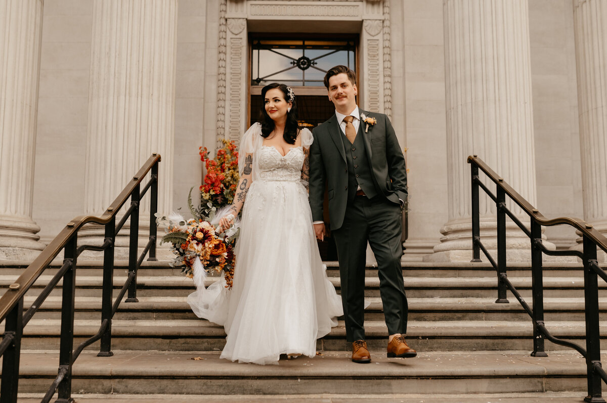 London wedding elopement at The Old marylebone town hall-607