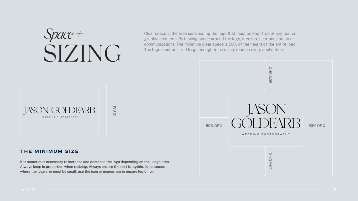 Space + Sizing