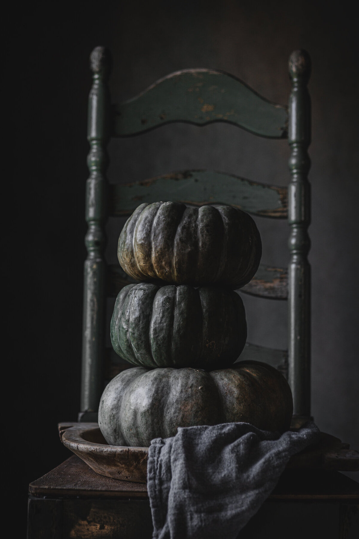 monochrome fall