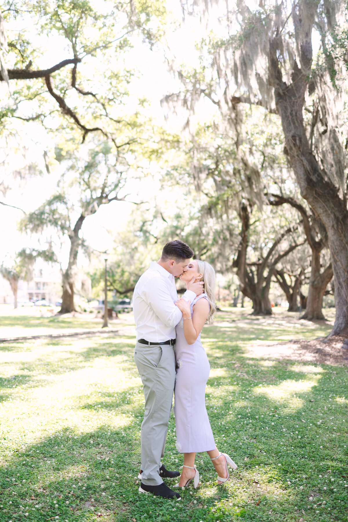 New Orleans City Park Engagement Photographer