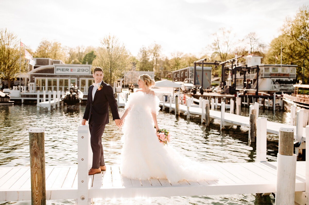Fluffy Sunset Citrus Palette Pier 290 wedding lake geneva-82