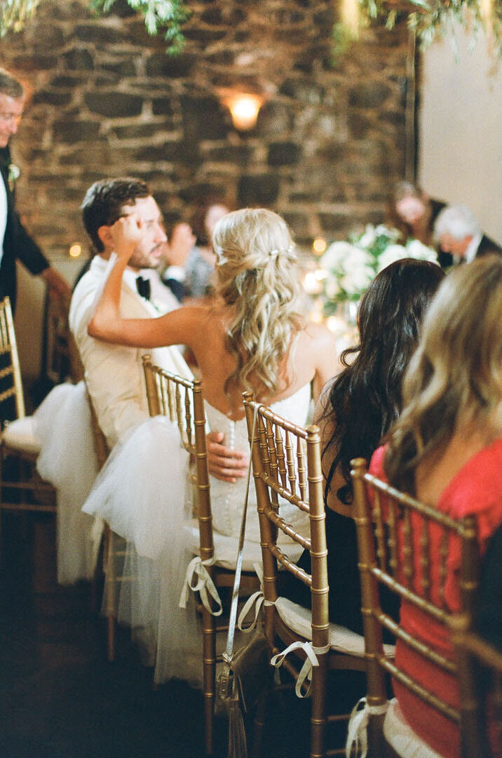 Bride and Groom at Biltmore Wedding Reception Photo