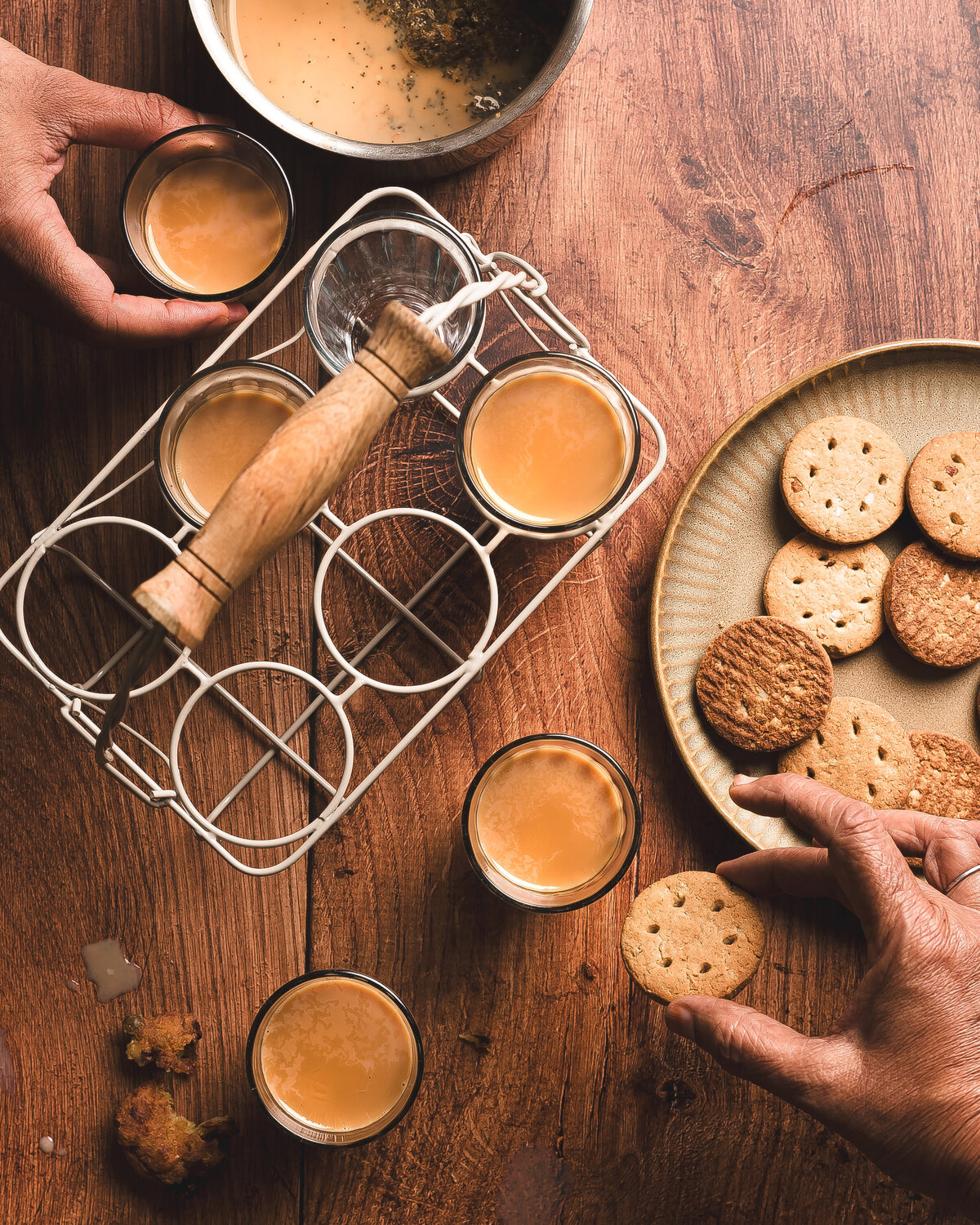 Tea scene with biscuits-1