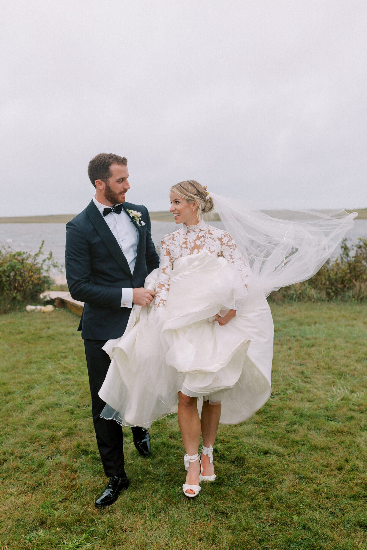 Martha's Vineyard Edgartown Private Estate Wedding Photos-Halie Child Photography-89