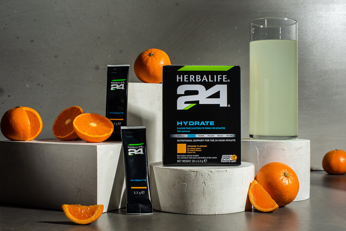 herbalife 24 hydrate packets citrus flavor
