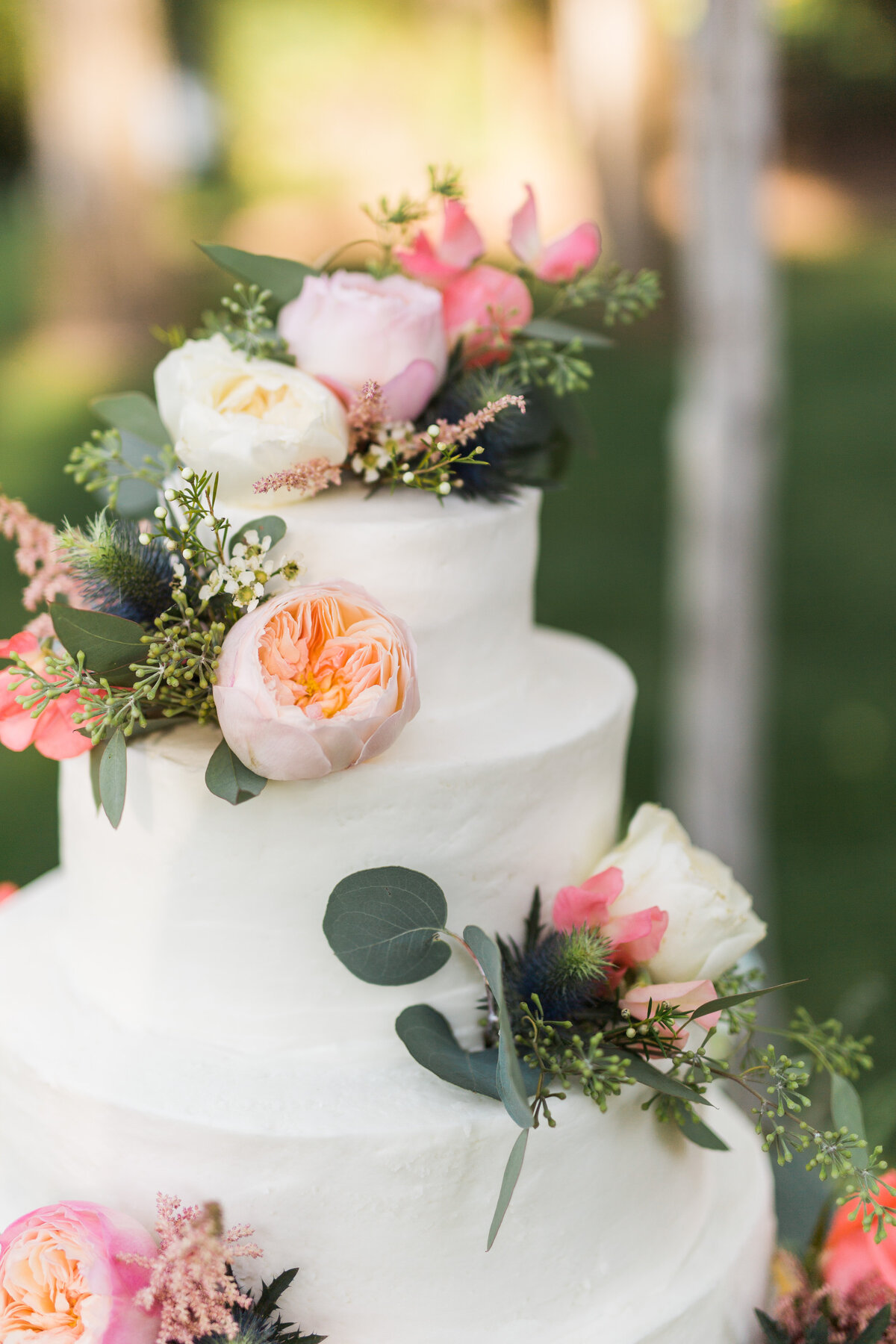 Wedding cake Idaho Falls photographer