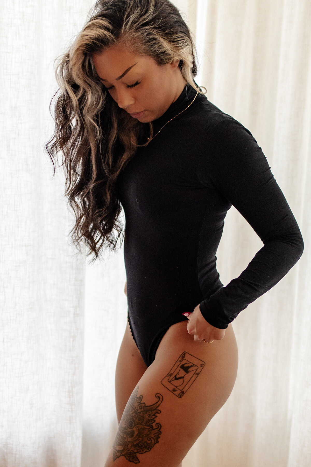 Empowerment photography focusing on elegance, poise, and individuality