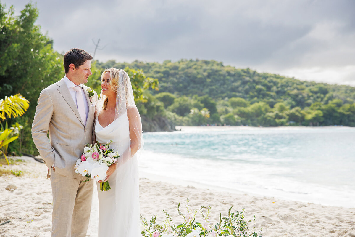 st john oppenheimer beach wedding