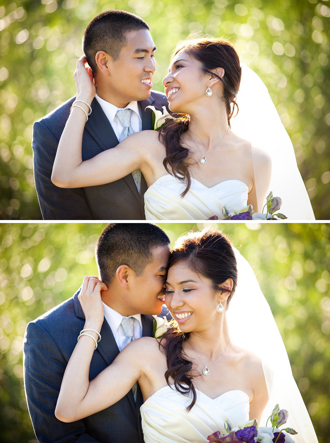 Green Gables wedding photos bride and groom stunning light