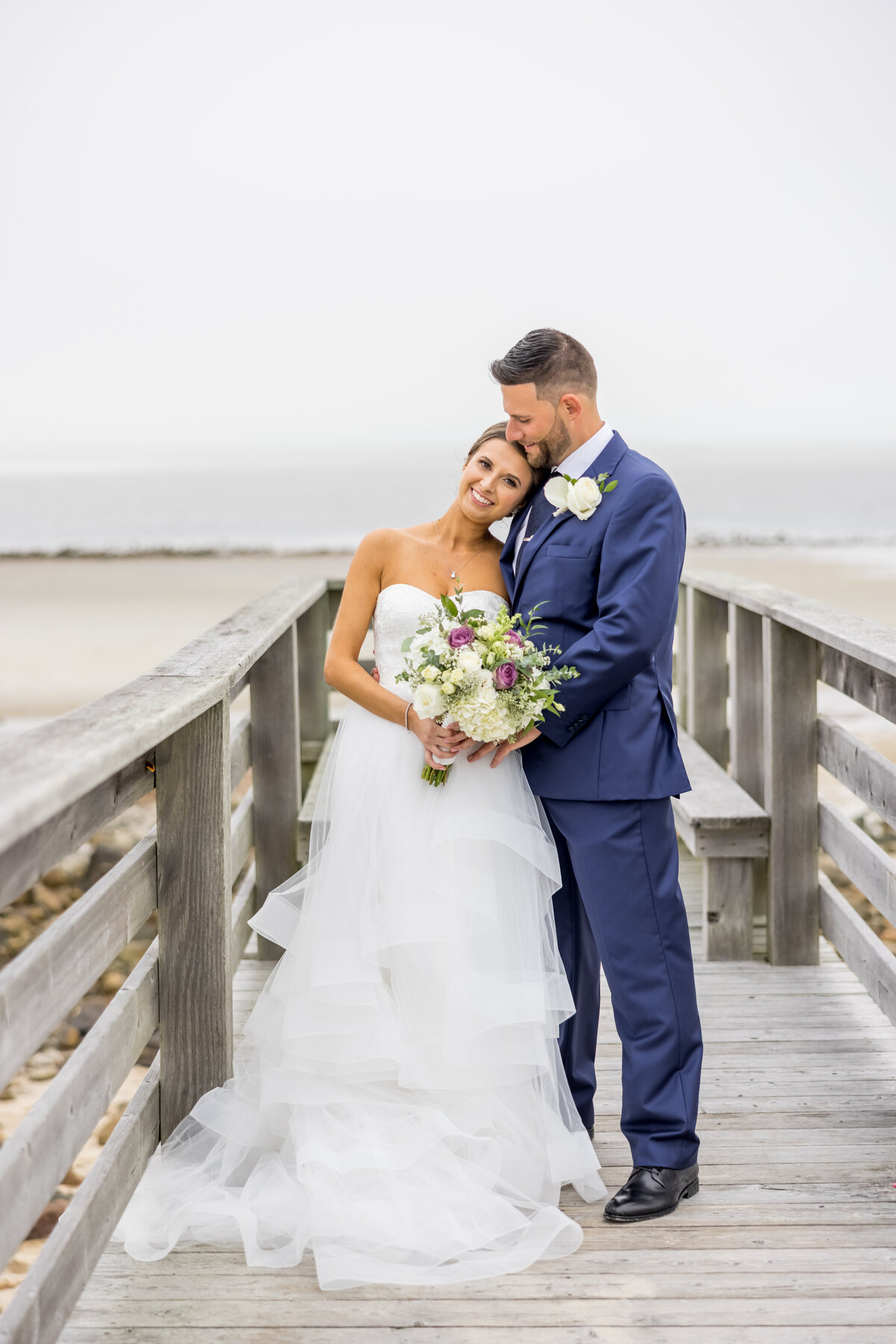 ocean edge resort bride and groom