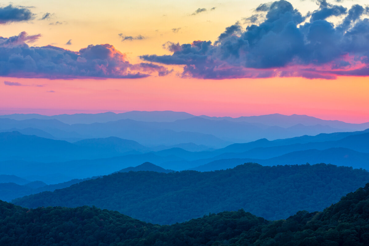 Blue Ridge Mountains by Michael Kaal Photography 