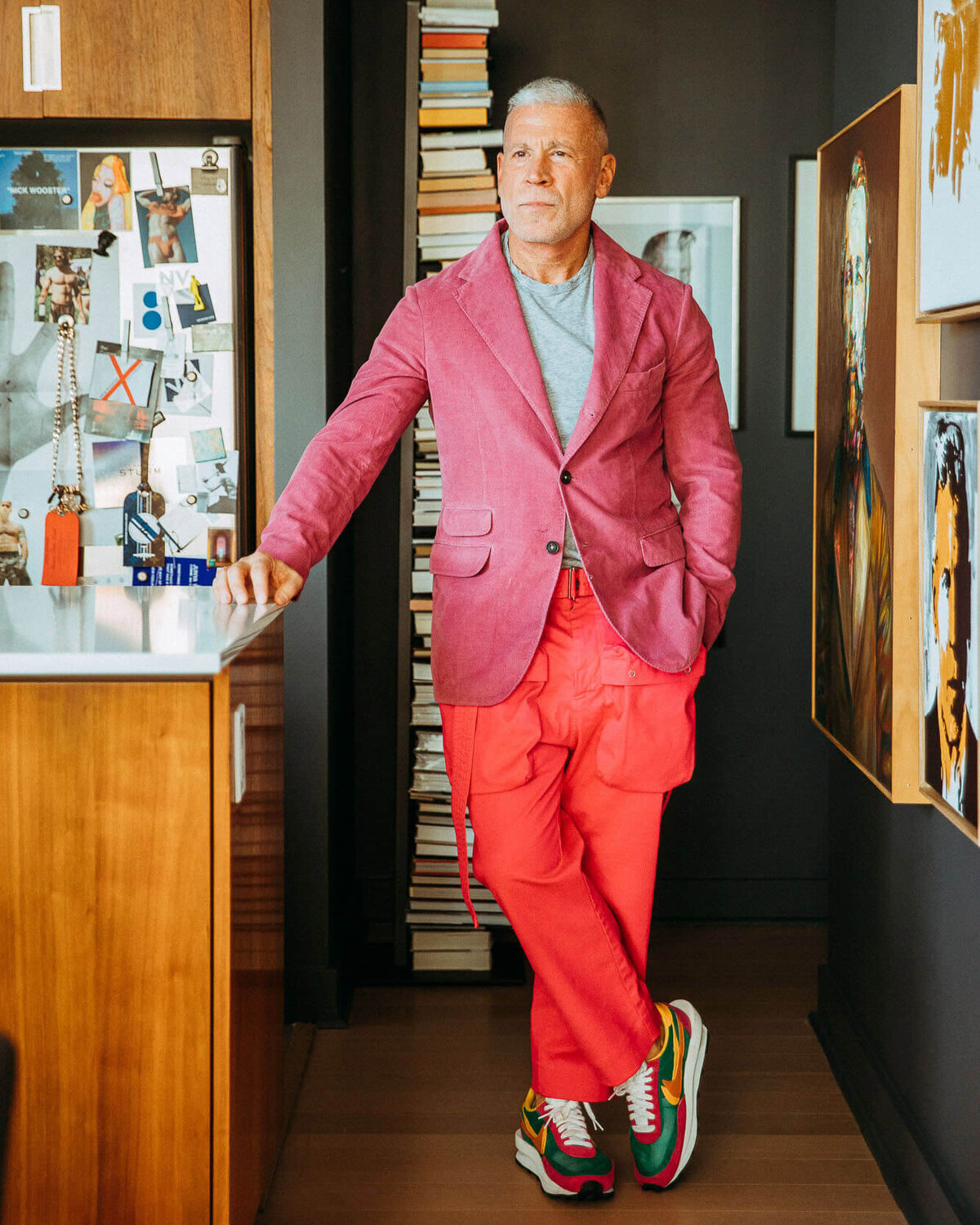 Nick Wooster personal brand photoshoot captured by Nick Onken — blending editorial lifestyle photography with authentic identity and Elevated Realism™.