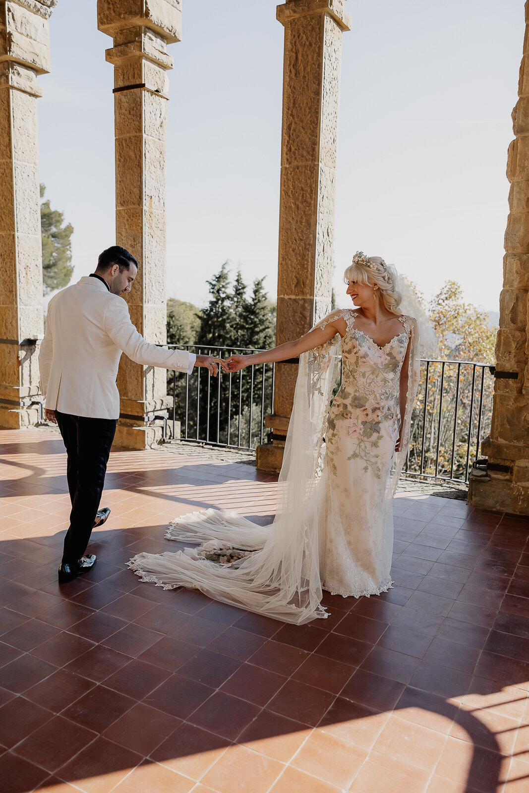 Wedding at La Baronia Barcelona Spain