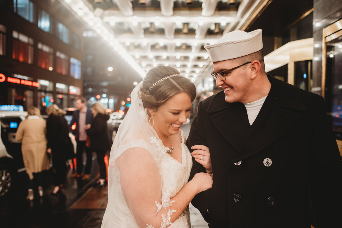 the-palmer-house-wedding-navy-wedding-