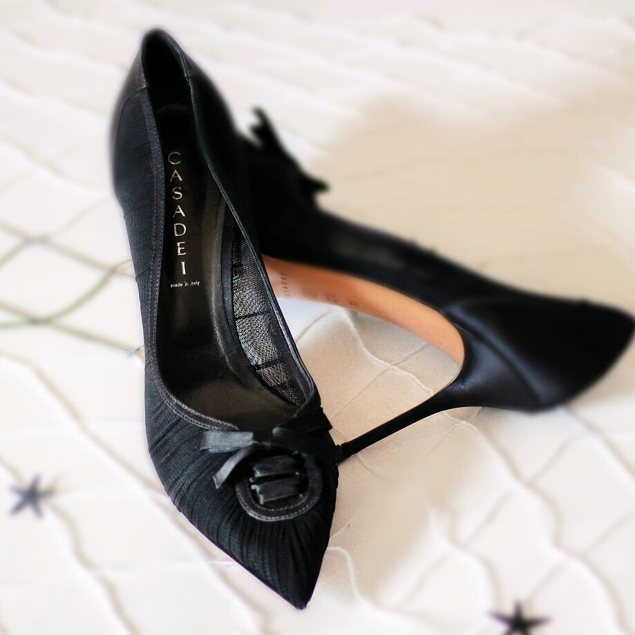 wedding shoes casadei wedding planner black tie nyc
