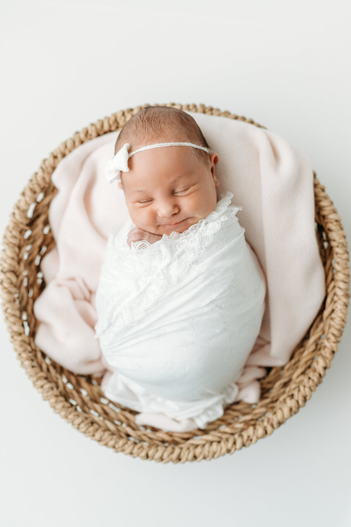 Baby Kaia's Newborn photo session in Atlanta