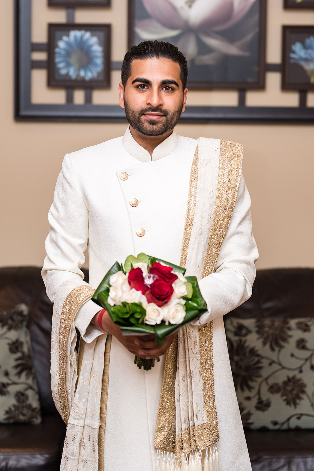 Indian wedding portrait