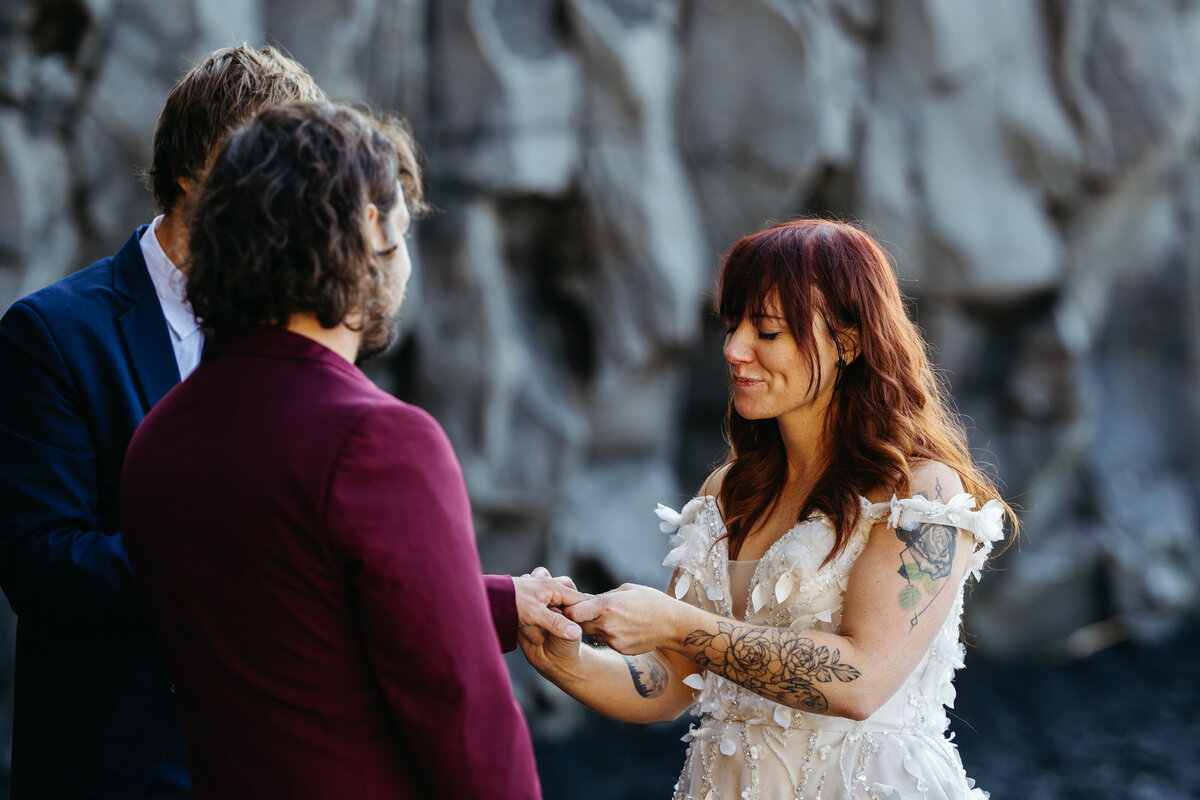 REYNISFJARA Iceland Elopement -42
