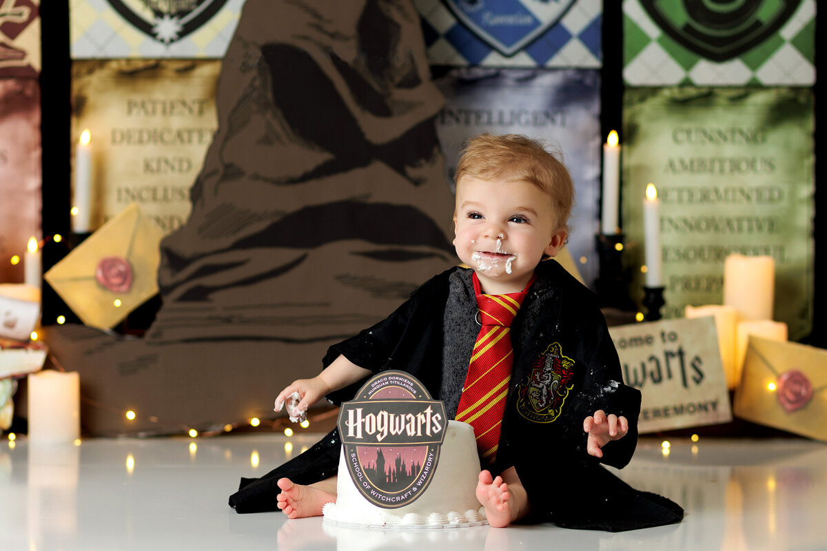 cake-smash-photographer-orange-county-harry-potter