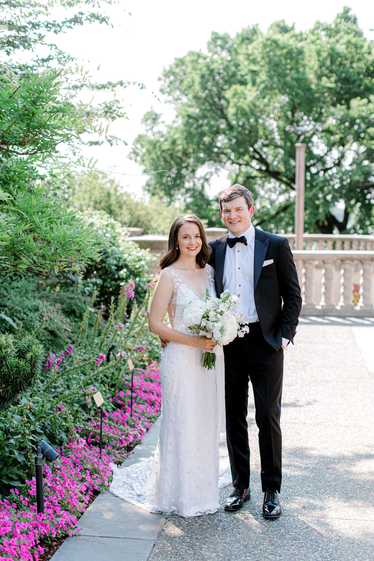 Gena & Matt's Wedding at the Dallas Arboretum | Dallas Wedding Photographer | Sami Kathryn Photography-1