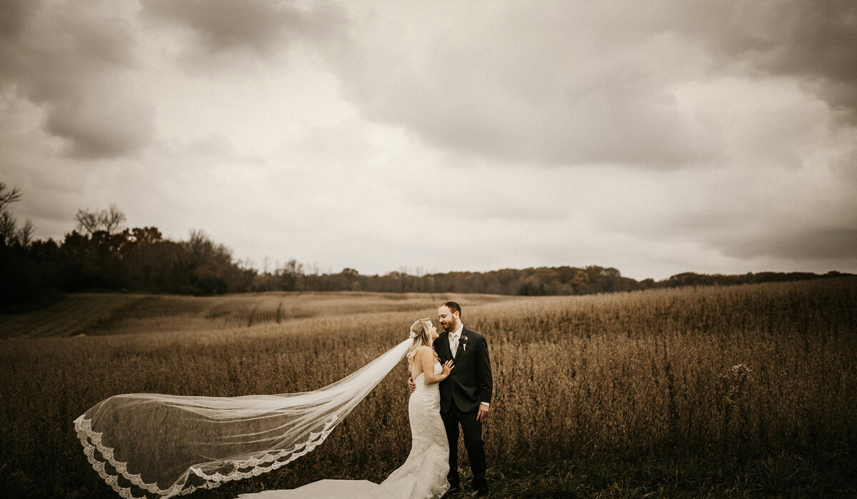 Fall Wedding Photo