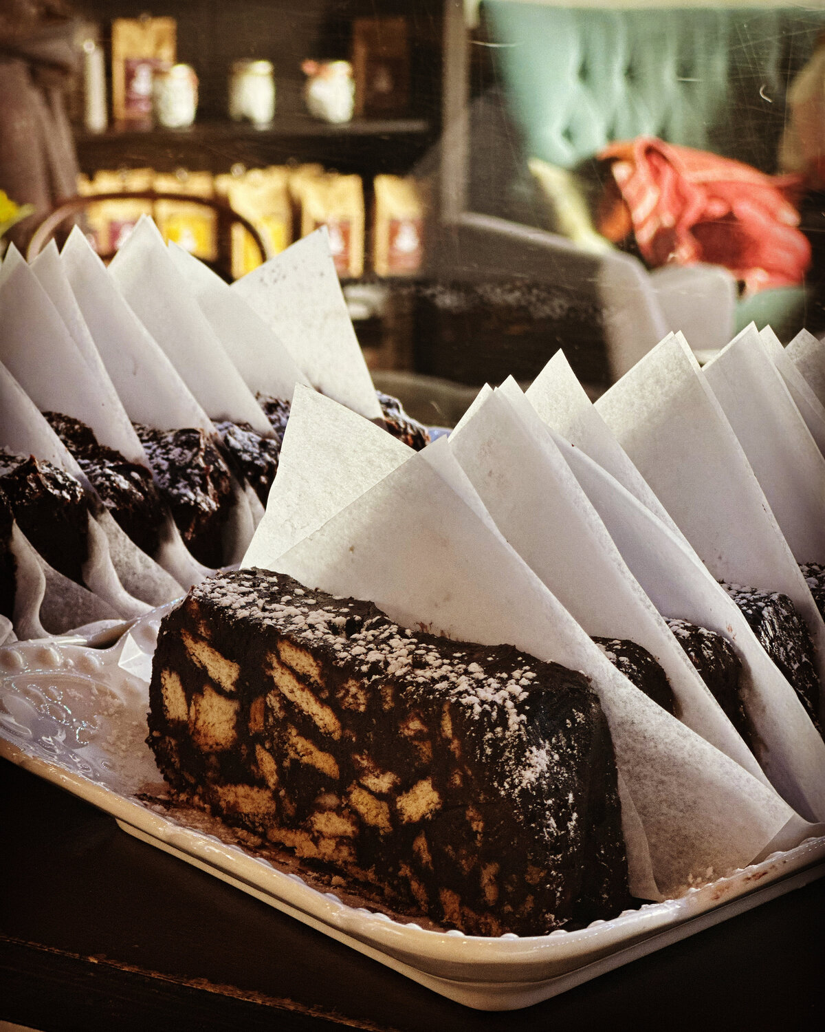 French Press Regina Mocha Coffee with Whipped Cream