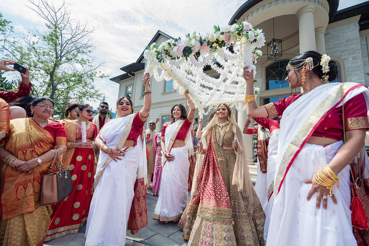 Indian wedding day photo - indian ceremony