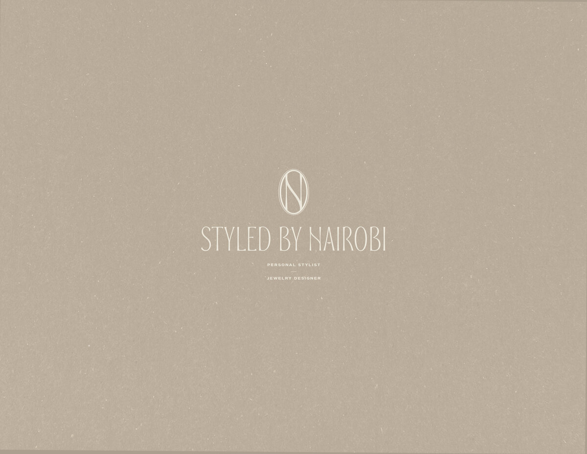 Elegant and simple hair salon branding with a focus on timeless design and professional appeal.