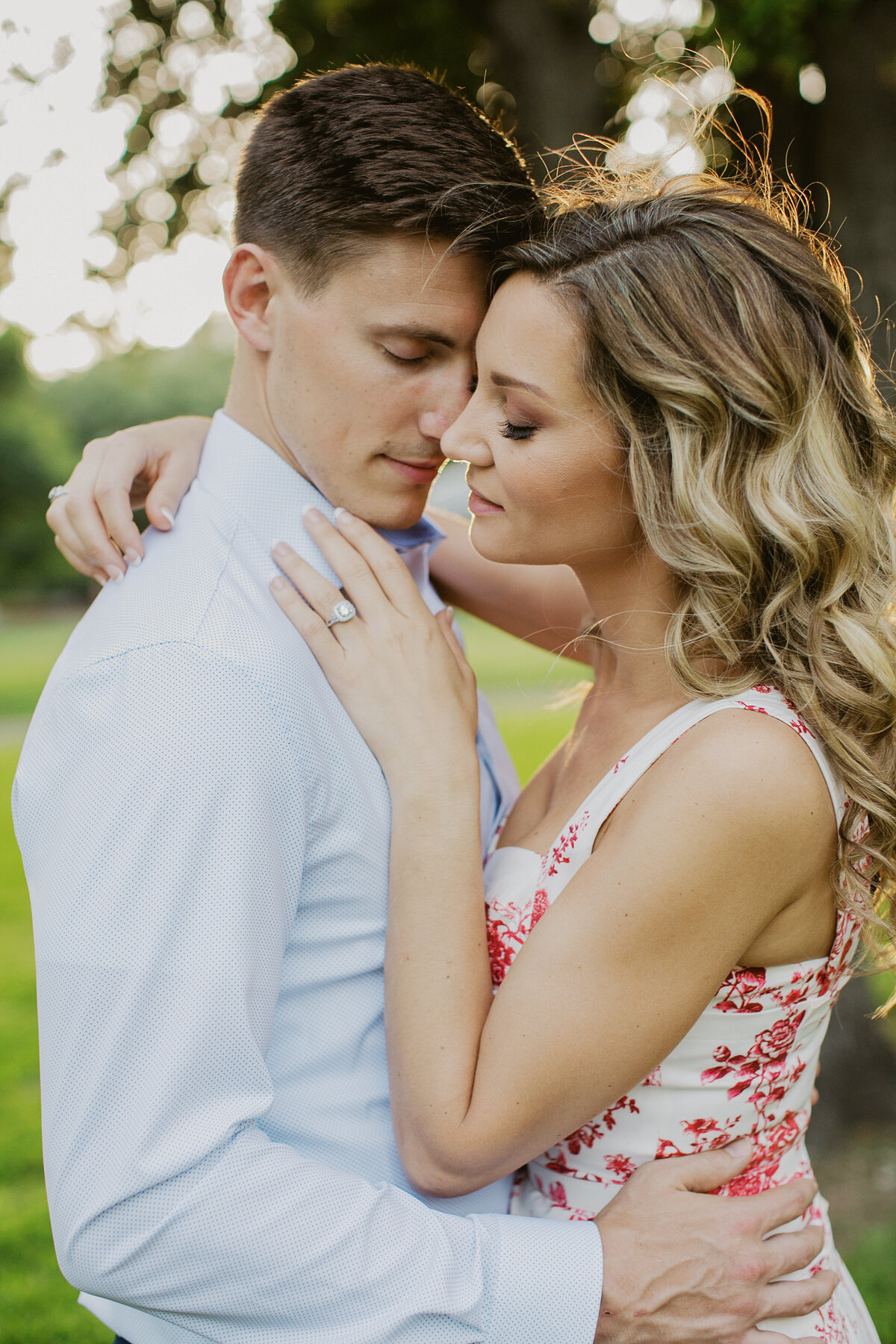 Dallas skyline engagement photos Hampton Morrow 0047