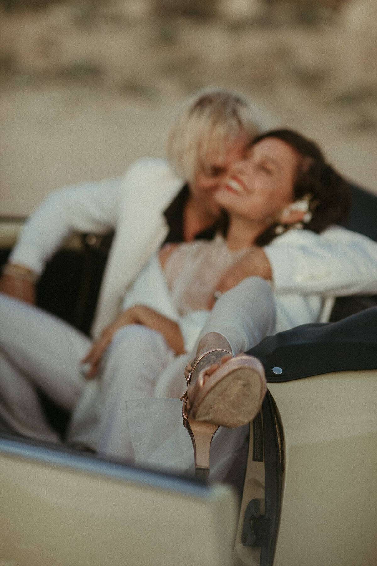 Vintage Car Elopement Couple Session-35