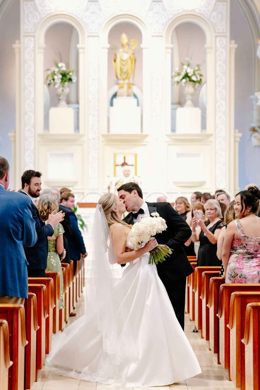 A wedding at Old St. Patrick's Catholic Church and The University Club of Chicago in Chicago, Illinois - 58