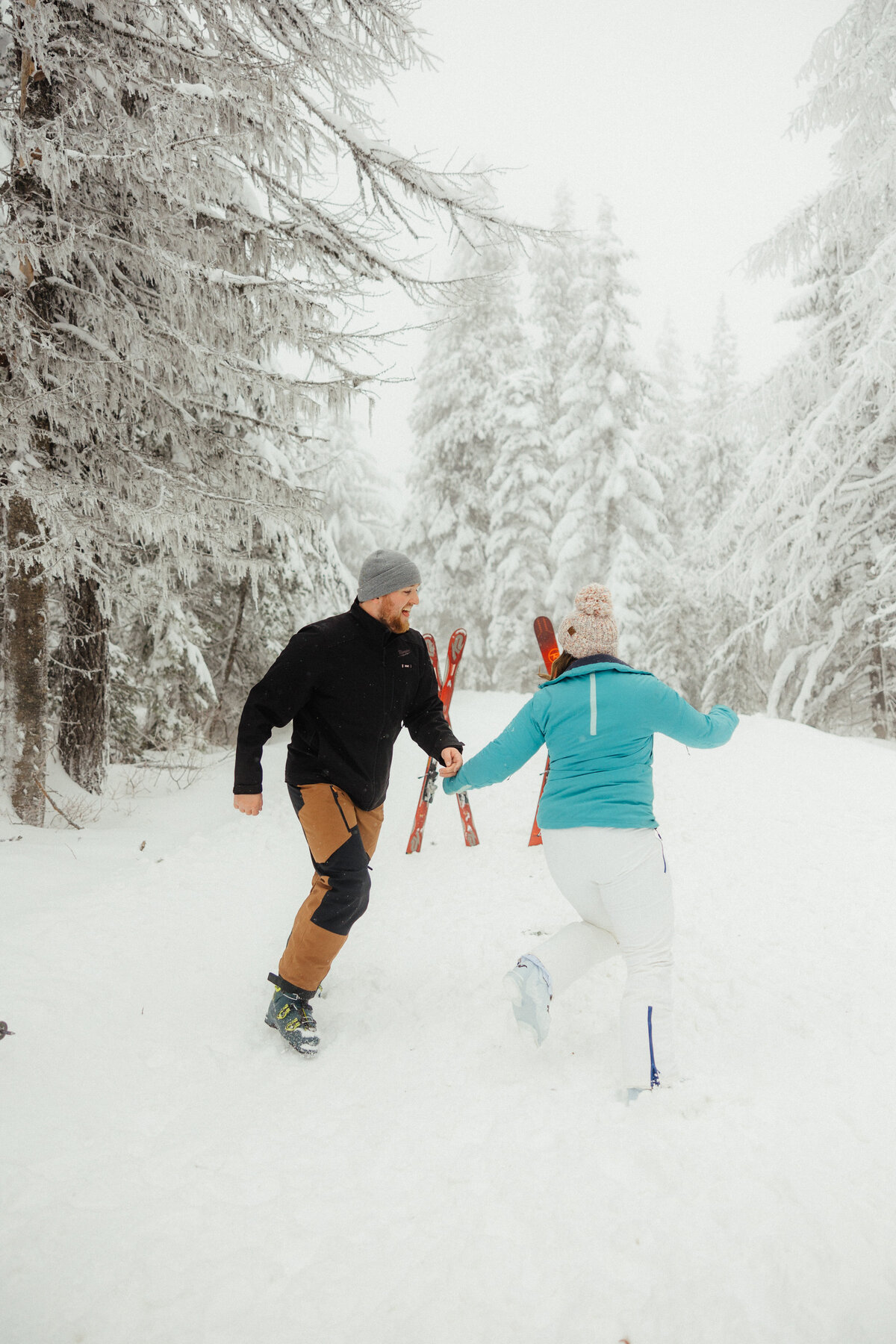 snowy engagement photos-7 2