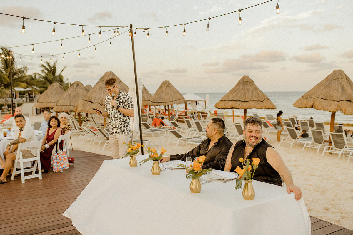 f-mexico-cancun-dreams-natura-resort-queer-lgbtq-wedding-details-cocktail-reception-by-the-beach-59