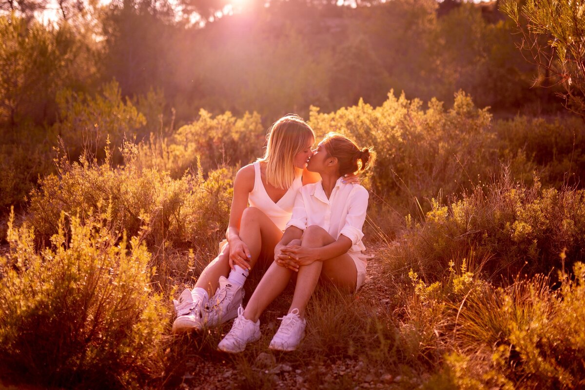 Provence Mont Sainte Victoire Engagement Shoot