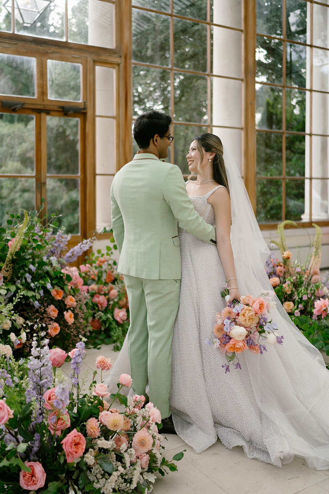 Attabara Studio UK Luxury Wedding Planner at Kew Gardens by Sasha Dove-316