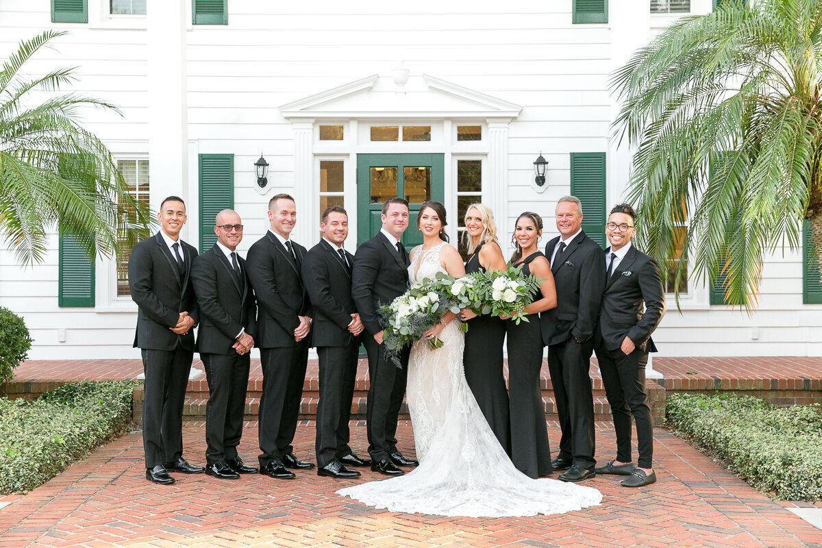 Kelsey & Jon Cypress Grove Estate House wedding | Orlando Wedding Photographer Amalie Orrange Photography | Cypress Grove Estate House Wedding_-25