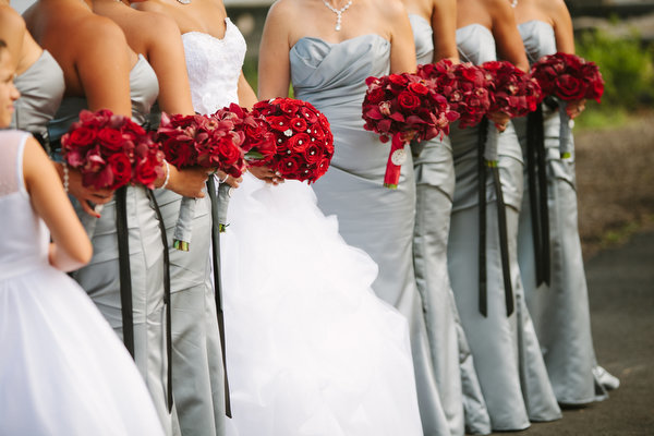 wedding the venetian red black silver 7