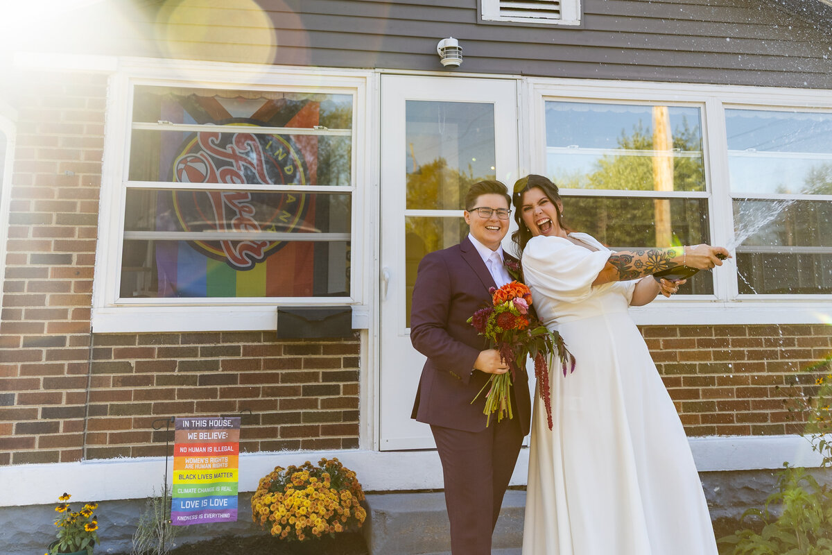 LGBTQ+ Indiana Photographer - Inclusive Indianapolis Wedding