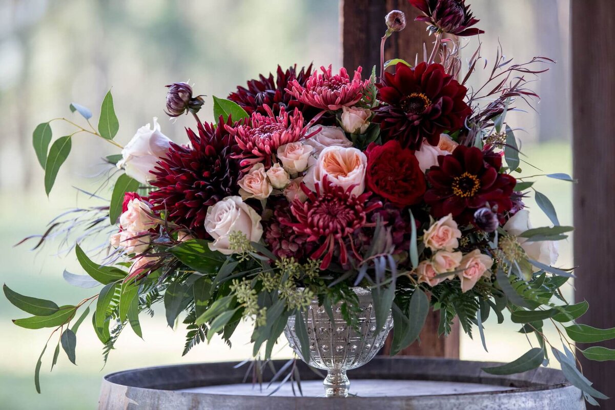 Large floral arrangement by Springfield Oregon florist Flowers and Thyme.