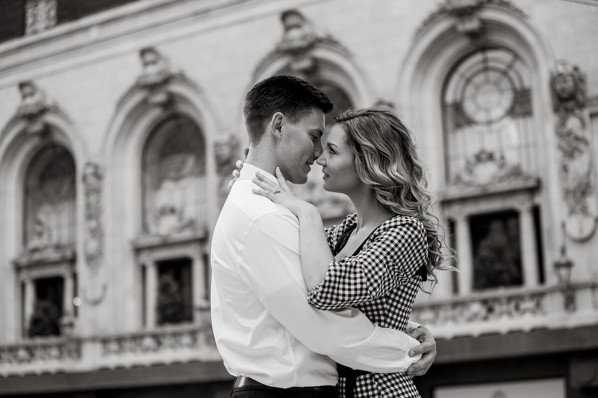Dallas skyline engagement photos Hampton Morrow 0010