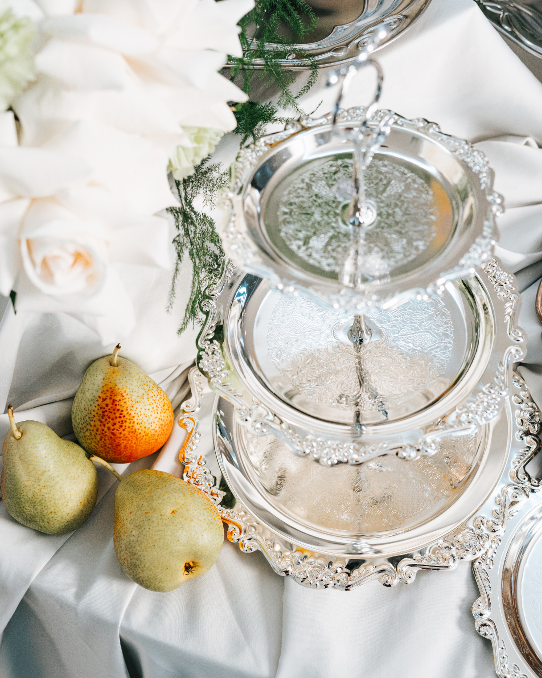 Event food styling and catering setup in London by Nouré & Co