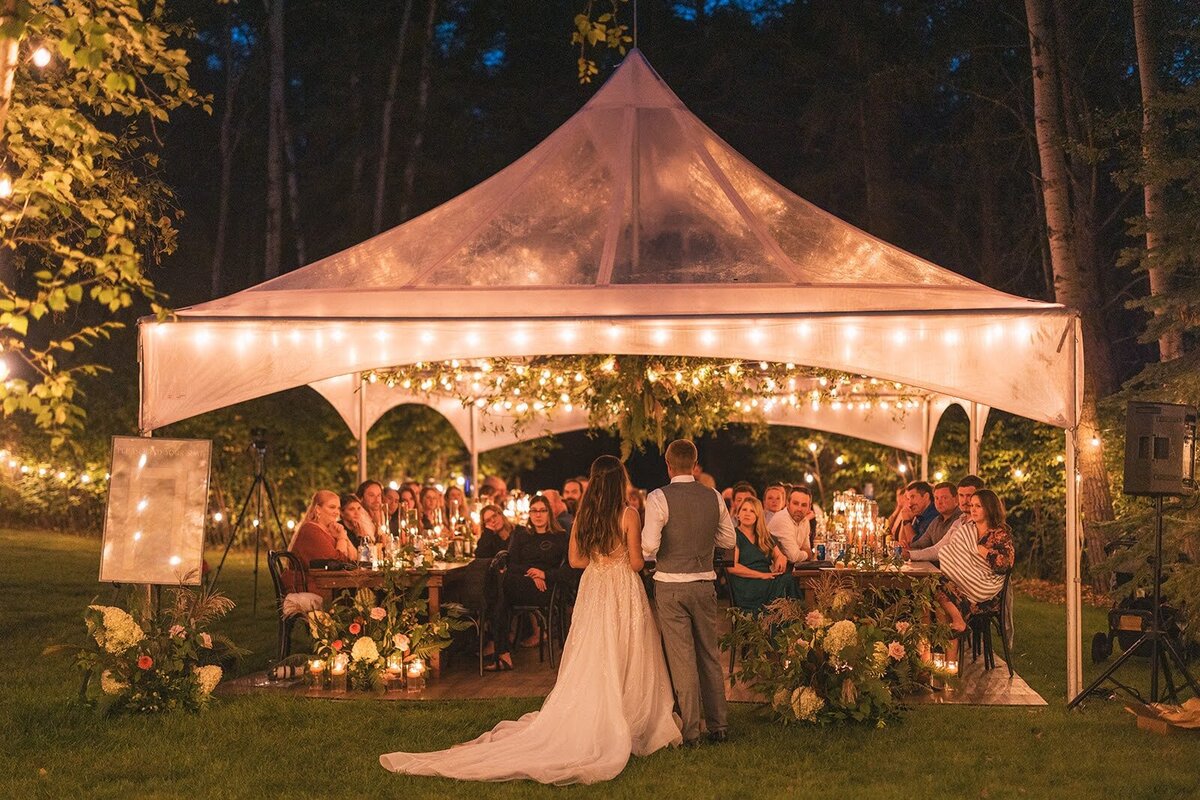 wedding night tent