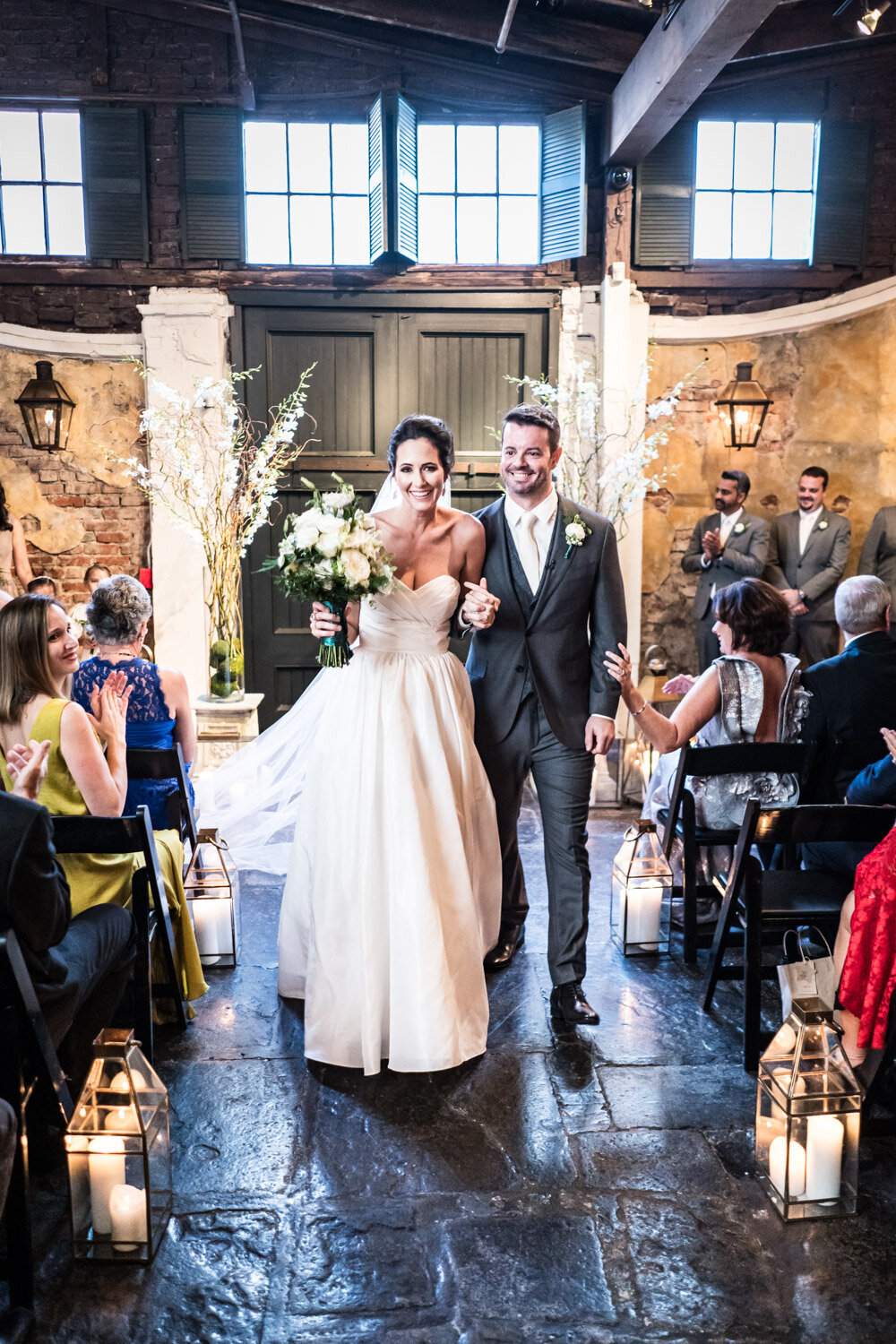 Wedding ceremony at Latrobe's on Royal