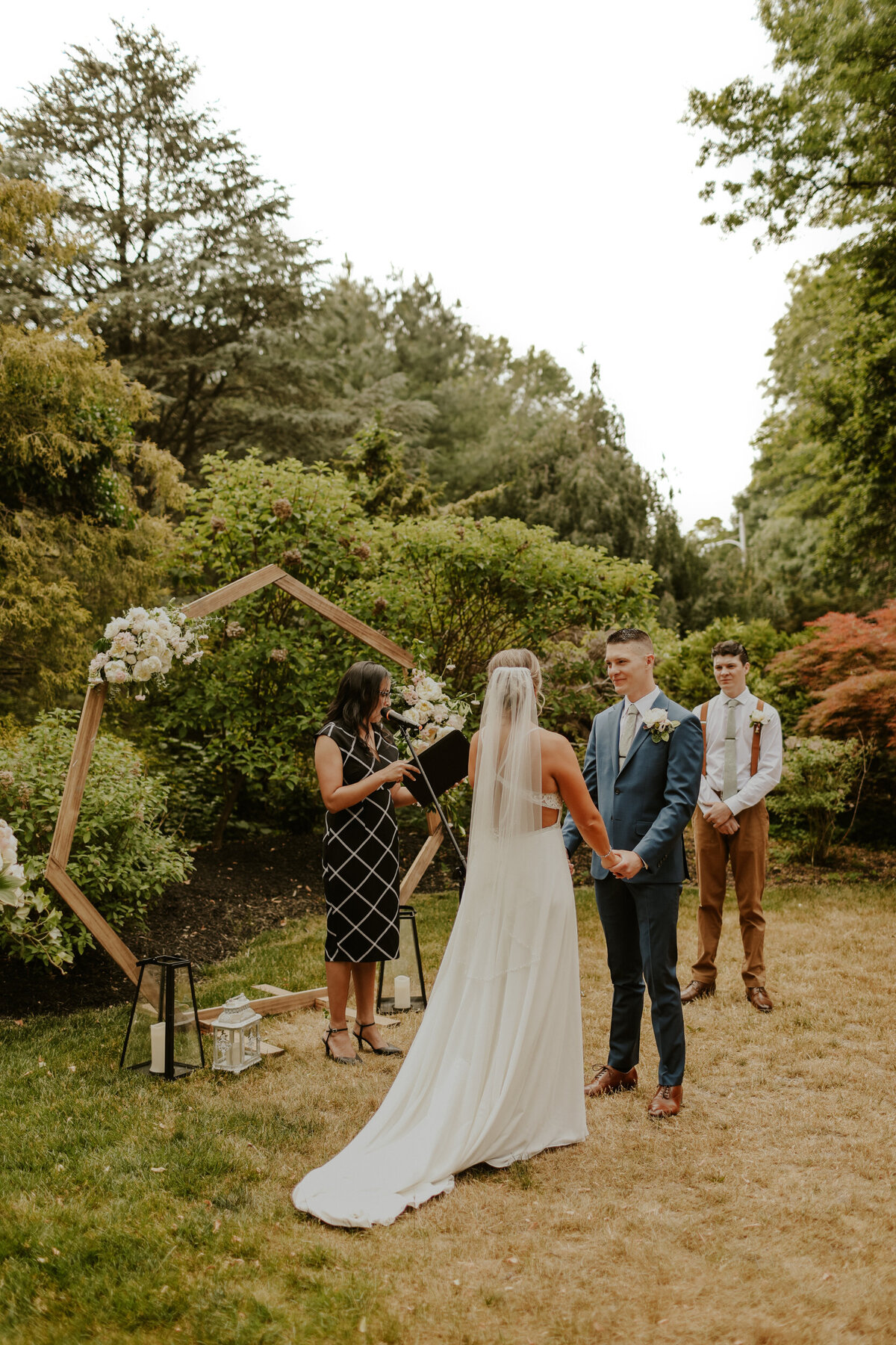 Katie and Tyler Wedding (Arch and lanterns)