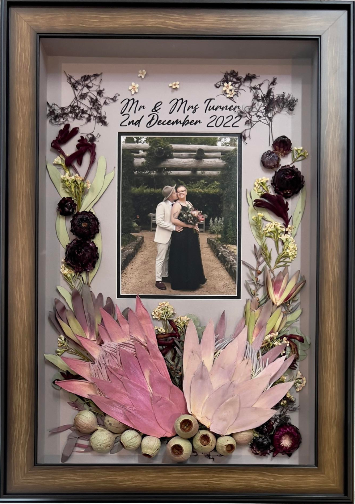 Pressed Australian Natives | Keepsakes | Wedding Flower Preservation