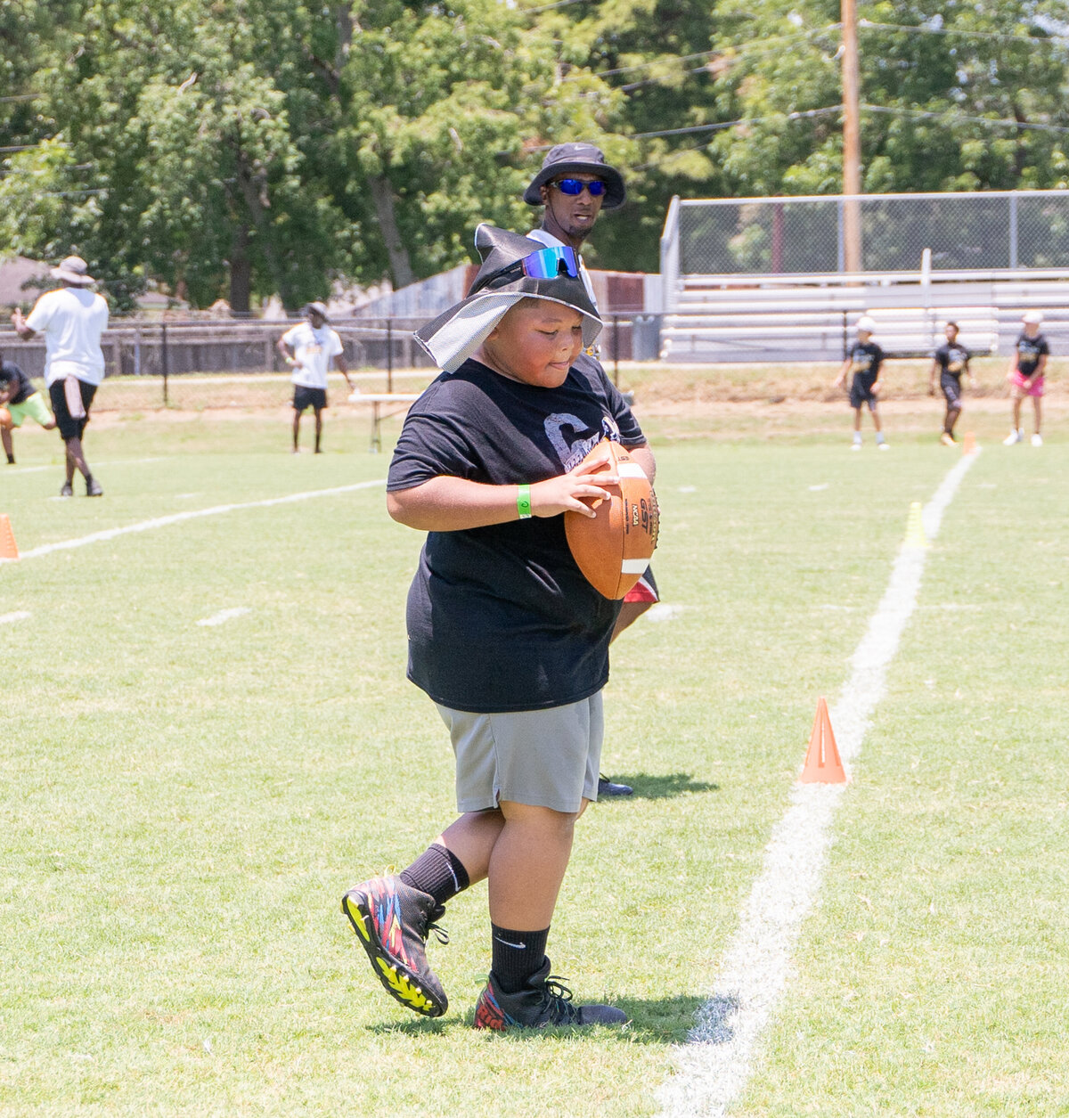 Patrick Queen Level Up 2024 Football Camp -309